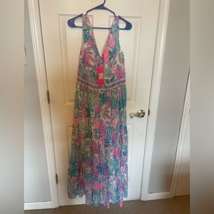 NWT Lilly Pulitzer Charlene Maxi Dress. Size 14